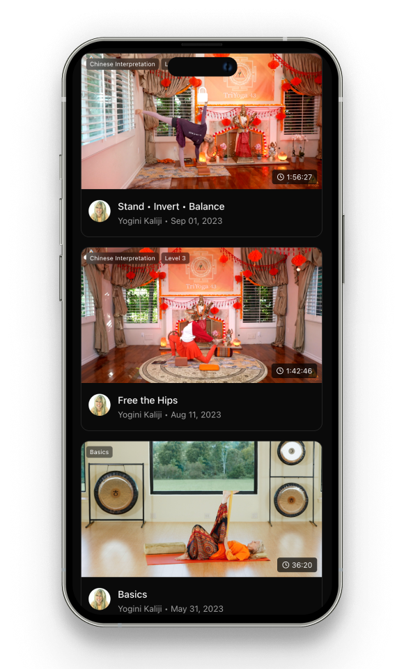 TriYoga On-Demand