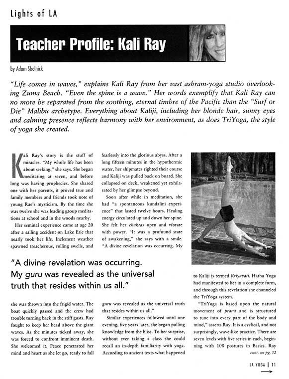 L.A. Yoga Magazine