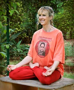Yogini Kaliji in Lotus Body Mudra