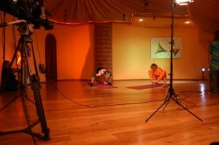 Yogini Kaliji teaches star of Russian musical